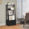 4-Tier Ladder Bookshelf Storage Display with 2 Slide-Out Drawers